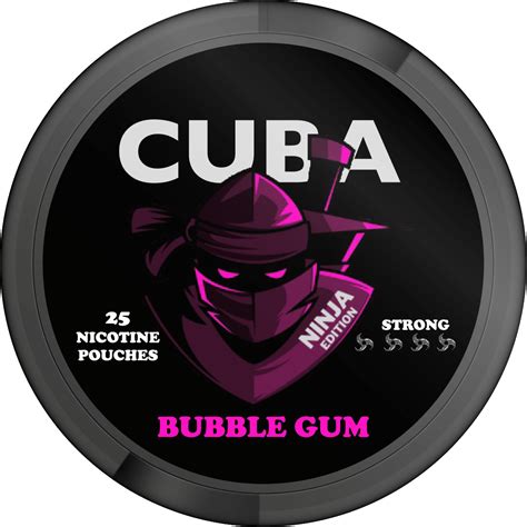 Cuba Ninja Bubblegum 30mg - SnusBoys