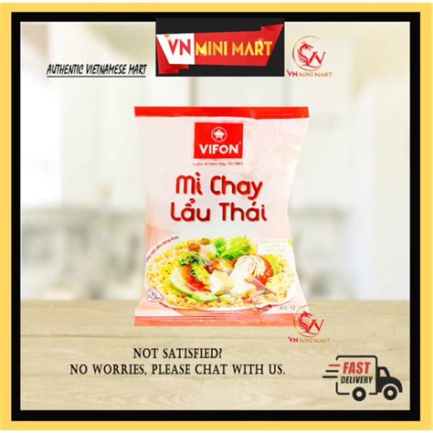 [Halal] Vifon Thai Hot Pot Vegetarian Instant Noodles 65g - Mì Chay Lẩu ...