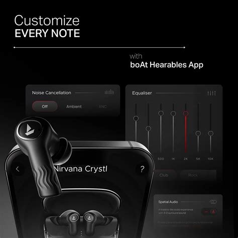 Buy boAt Nirvana Crystl TWS Earbuds with Active Noise Cancellation ...