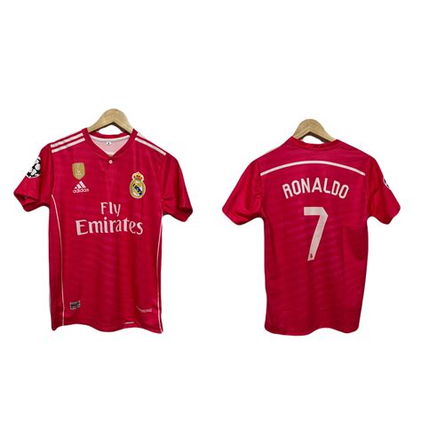 Real madrid pink retro ronaldo - P687 ms retro store – MS RETRO STORE