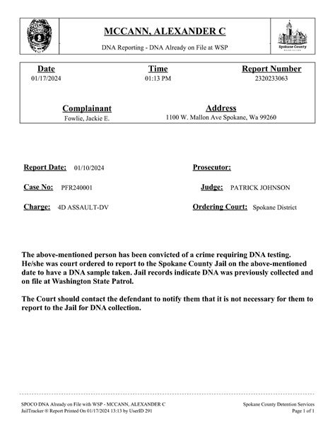 Spokane County Court Viewer