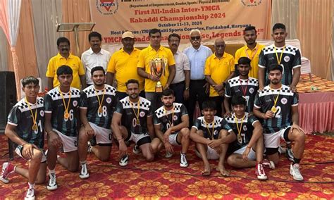 YMCA Faridabad ''A'' wins kabaddi tournament