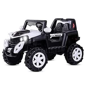 Buy Baybee Dodge Baby Toy Car to Drive, Rechargeable 12V Battery ...