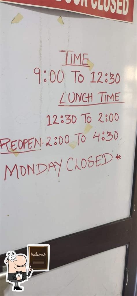 Menu at Naval Dockyard Dry Canteen, Mumbai