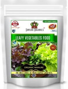 Sansar Organics Leafy vegetables Food, Essential Organic Manure for ...