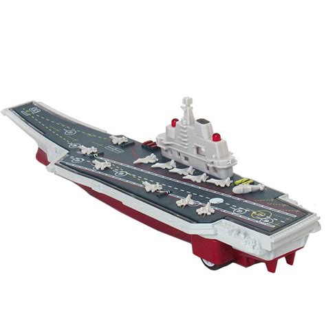 Buy CORPER TOYS Aircraft Carrier Toy Vehicle Die-cast Metal Battleship ...