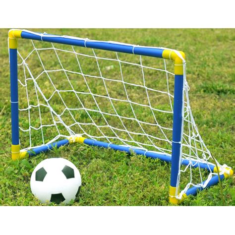 Sporting Goods Team Sports Portable Mini Soccer Goal Net Set With Ball ...