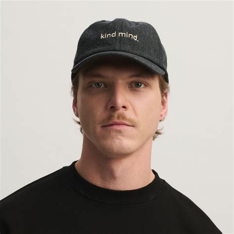 kind mind Cap - Dark Grey