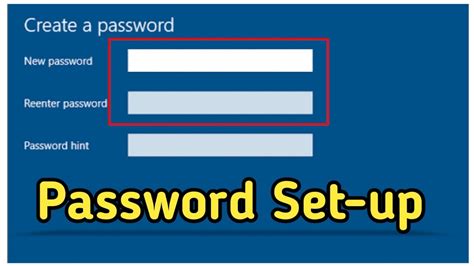 Image result for Set Up Password On Computer