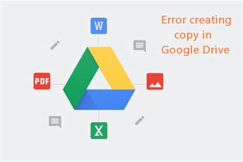 Image result for Error Creating Copy Google Drive