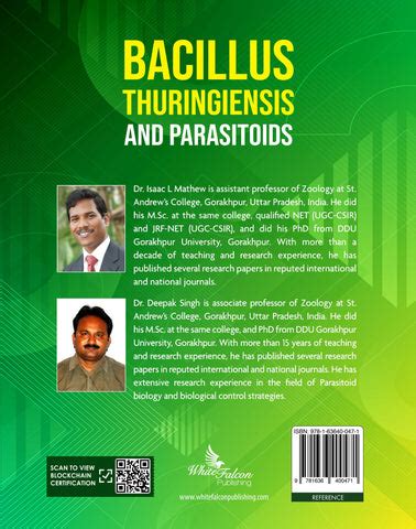 Bacillus Thuringiensis and Parasitoids: Integrated Biocontrol of Store ...