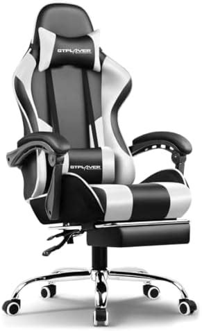 Kreo Cirrus Gaming Chair Ergonomic Design Premium Fabric & PU Leather ...
