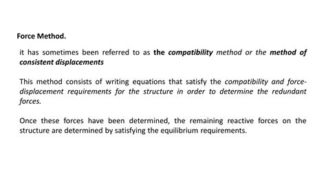 Image result for Force Method Part 2