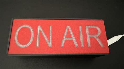 On-Air Light Box by CutMaster | Download free STL model | Printables.com