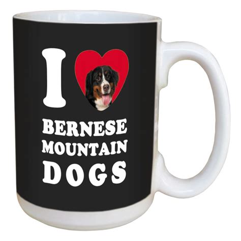 Buy Tree Free Greetings LM45010 I Heart Bernese Mountain Dogs Ceramic ...