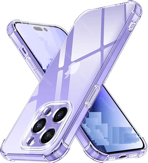 Wellpoint Compatible for Apple iPhone 14 Pro 6.1 inch, Anti Shockproof ...