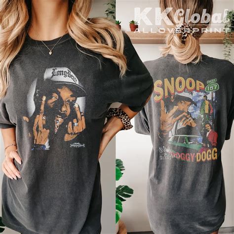 Vintage Snoop Dogg Bootleg T-Shirt 2Side, Snoop Dogg Shirt