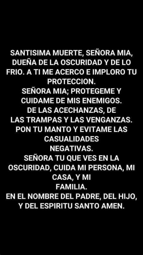Oracion Ala Santa Muerte Negra : Oracion a santa muerte negra. - Devateca