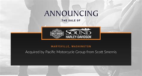 Scott Smernis Sells Sound Harley-Davidson of Marysville, Washington ...