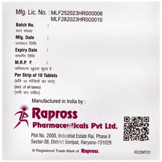 Domtac 10/20 Mg Tablet: Uses, Side Effects, Price & Substitutes