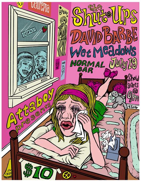 Shut-Ups | David Barbe | Wet Meadows @ Normal Bar, Normal Bar, Athens ...