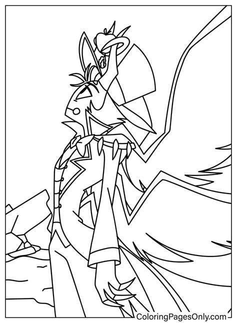 20+ Lucifer Morningstar Coloring Pages - Free Printable PDF & Online ...