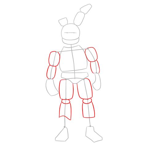 Image result for F-NaF Spring Trap Simple Drawing