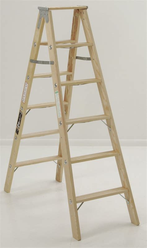 Vintage Wooden Step Ladder