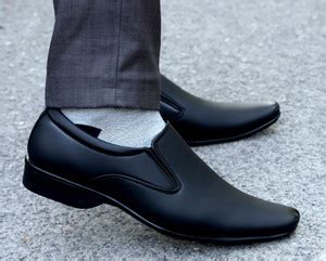 Aaeshu Men & Boys Stylish & Atractive black Color office formal shoe ...