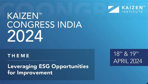 Kaizen Institute Announces 13th KAIZEN™ Congress India 2024 in Pune