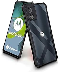 BASECASE Shock Proof Crystal Clear Back Case Mobile Cover for Motorola ...