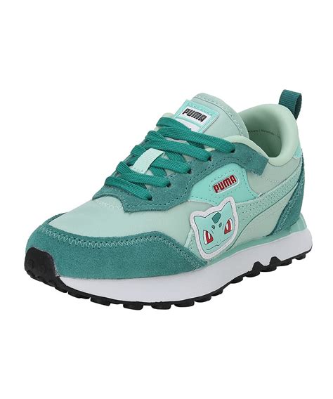 Buy Puma Unisex-Kid Rider FV Bulbasaur PS Ivy-Holiday Sneaker - 1UK ...