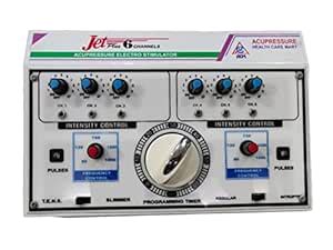 Yash ACUPRESSURE & ACUPUNTURE 6 CHENNAL STIMULATOR MACHINE : Amazon.in ...