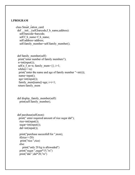 DSD lab programs - 1 class Smart_ration_card: def init(self,barcode,f_h ...