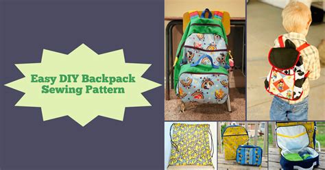 Backpack Sewing Pattern 的图像结果