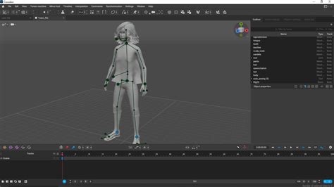 Jesyka-Realistic Girl Low Poly 3D Model by khaloui