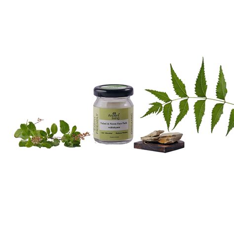 Ancient Living Organic Tulasi &Neem Face Pack - 20 gm — Ancient Living.in