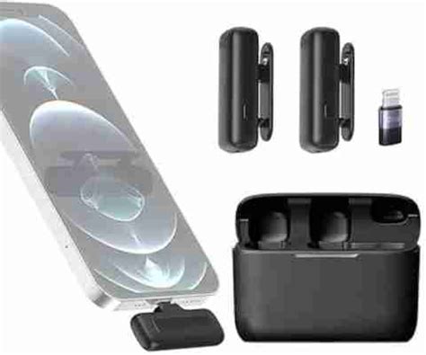 rajcom Ultra J13 Dual Wireless Mic with Charging Case For Type-C ...