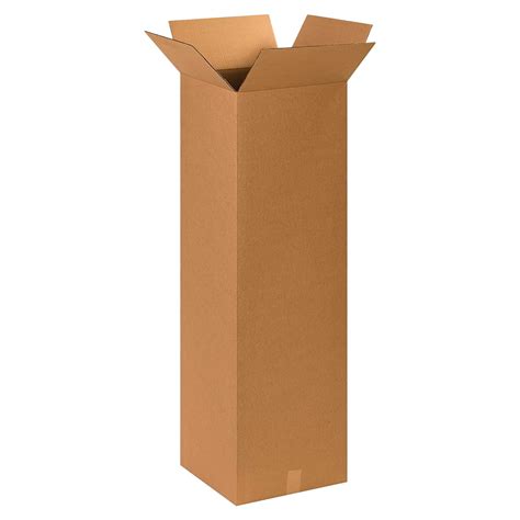 BOXES FAST 15 x 15 x 48 Corrugated Cardboard Boxes, Tall 15"L x 15"W x ...