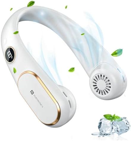Portronics Gobreeze Portable Rechargeable Neck Fan, Upto 6 Hours ...