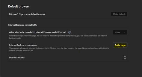 Edge lost option to reload in IE mode - Microsoft Q&A