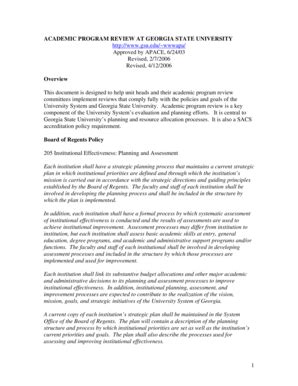 Fillable Online gsu 2.5APRCSelf-StudyCyc.. - Georgia State University ...