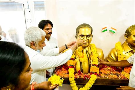 Paid floral tributes to Bharat Ratna Babasaheb Ambedkar on his birth ...