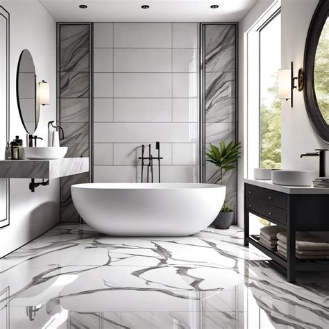 20 Elegant Marble Floor Bathroom Ideas: Design Inspiration for Your Home