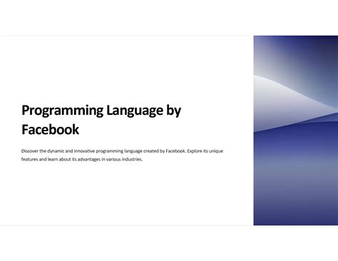 Programming language by Facebook - Programming Language by Facebook ...