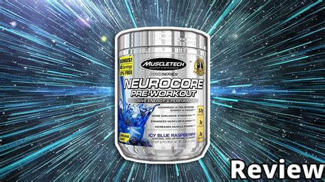 Muscletech: Neurocore Pre Workout Review - YouTube