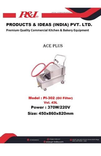 Oil Filter - Ace Plus Oil Filter pi-302 Trader - Wholesaler ...