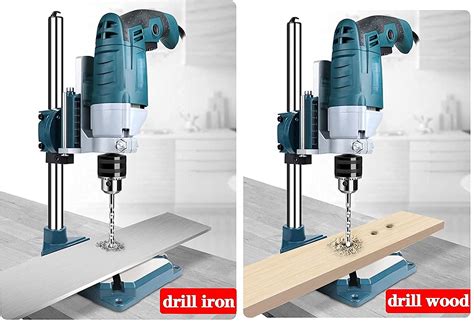 Drill Workbench 15-Inch Drill Press Stand With Vise - Aluminum Alloy ...