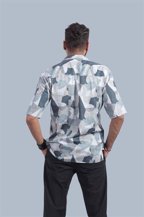 Gen-Z Camouflage Relax Fit Half Sleeve Shirt – Stitch Monkey