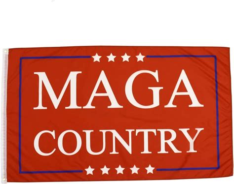 Buy TG,LLC Treasure Gurus Red MAGA Country Flag President Donald Trump ...